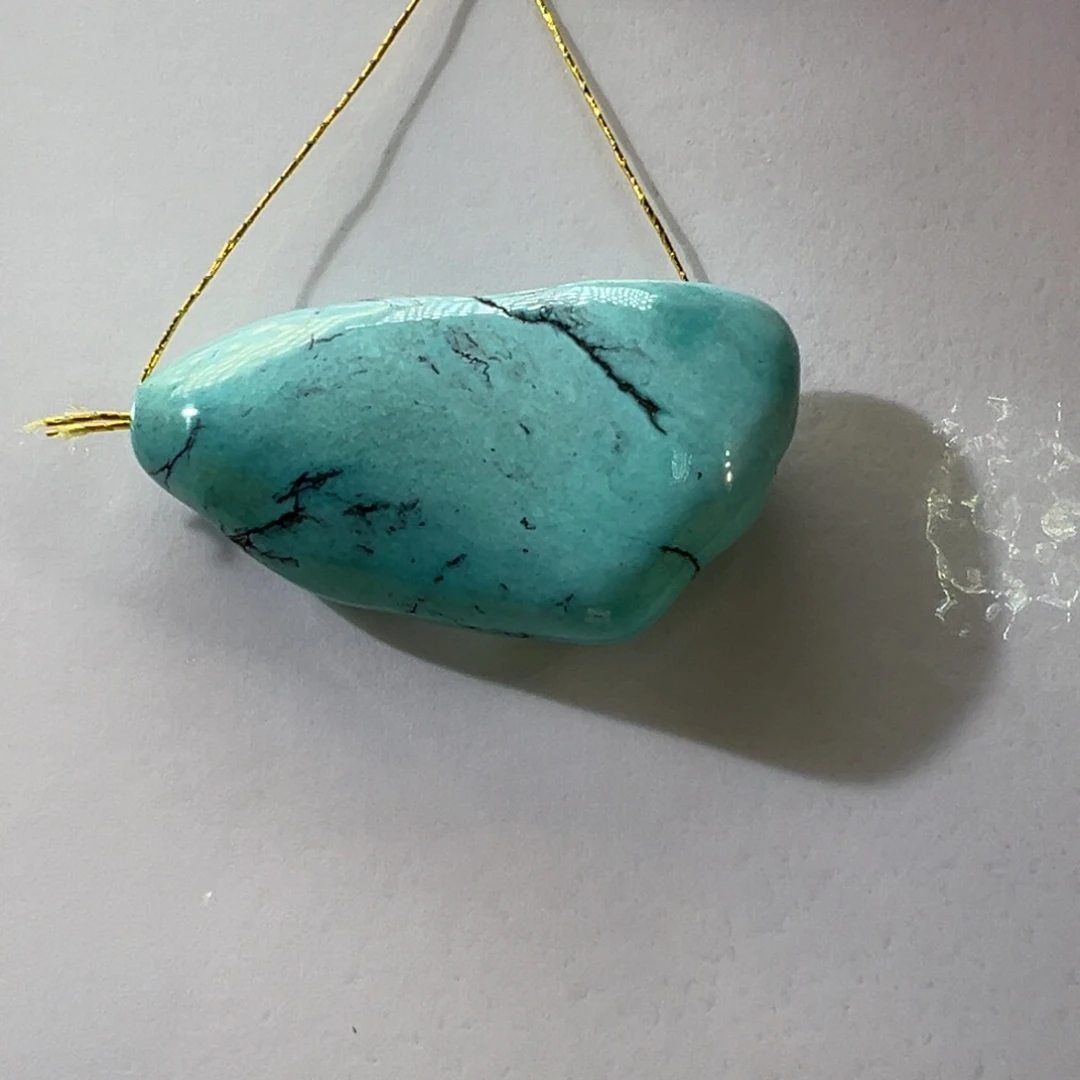 绿松石未镶嵌挂件