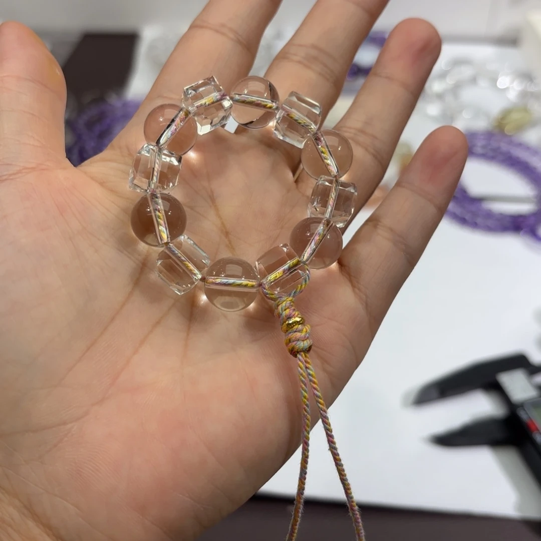 水晶手链未镶嵌白水