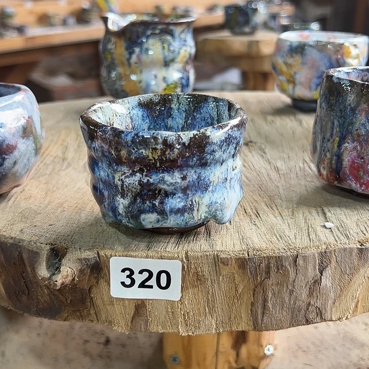 志野茶器茶杯 主人杯