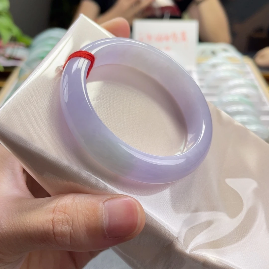 未镶嵌手镯翡翠49正圈