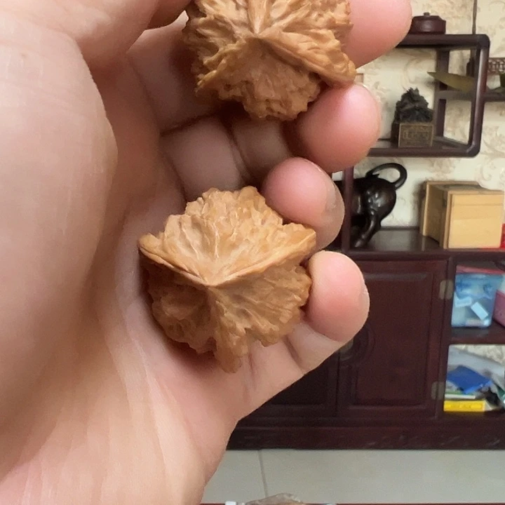 吊坠文玩核桃盘山 正奔三棱 36