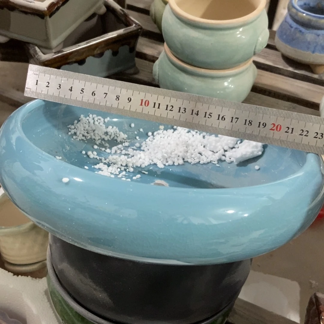 红陶高温陶瓷花盆