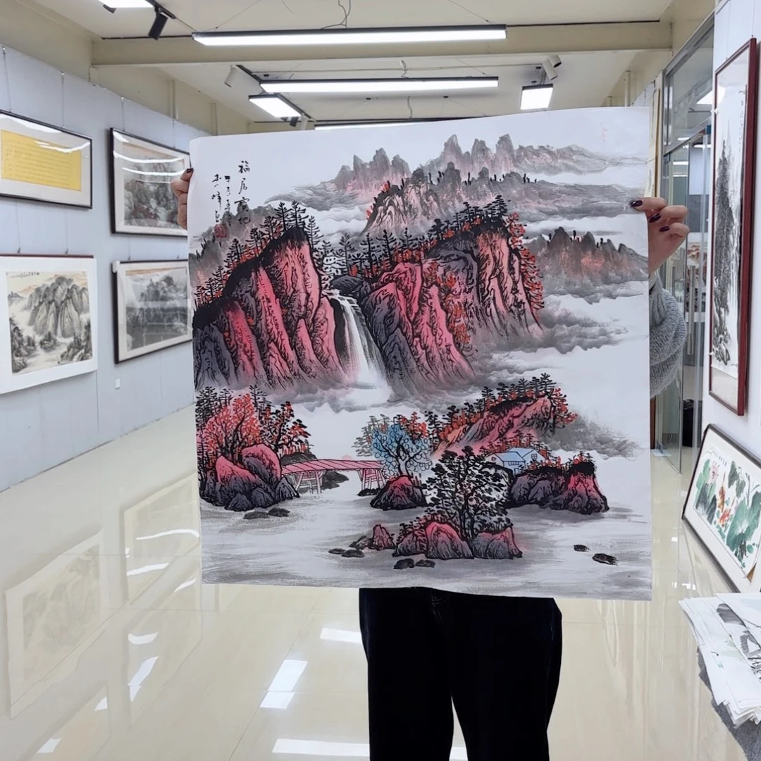 国画国画作品集一个