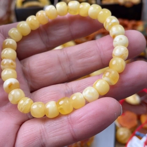 手链琥珀未镶嵌手串