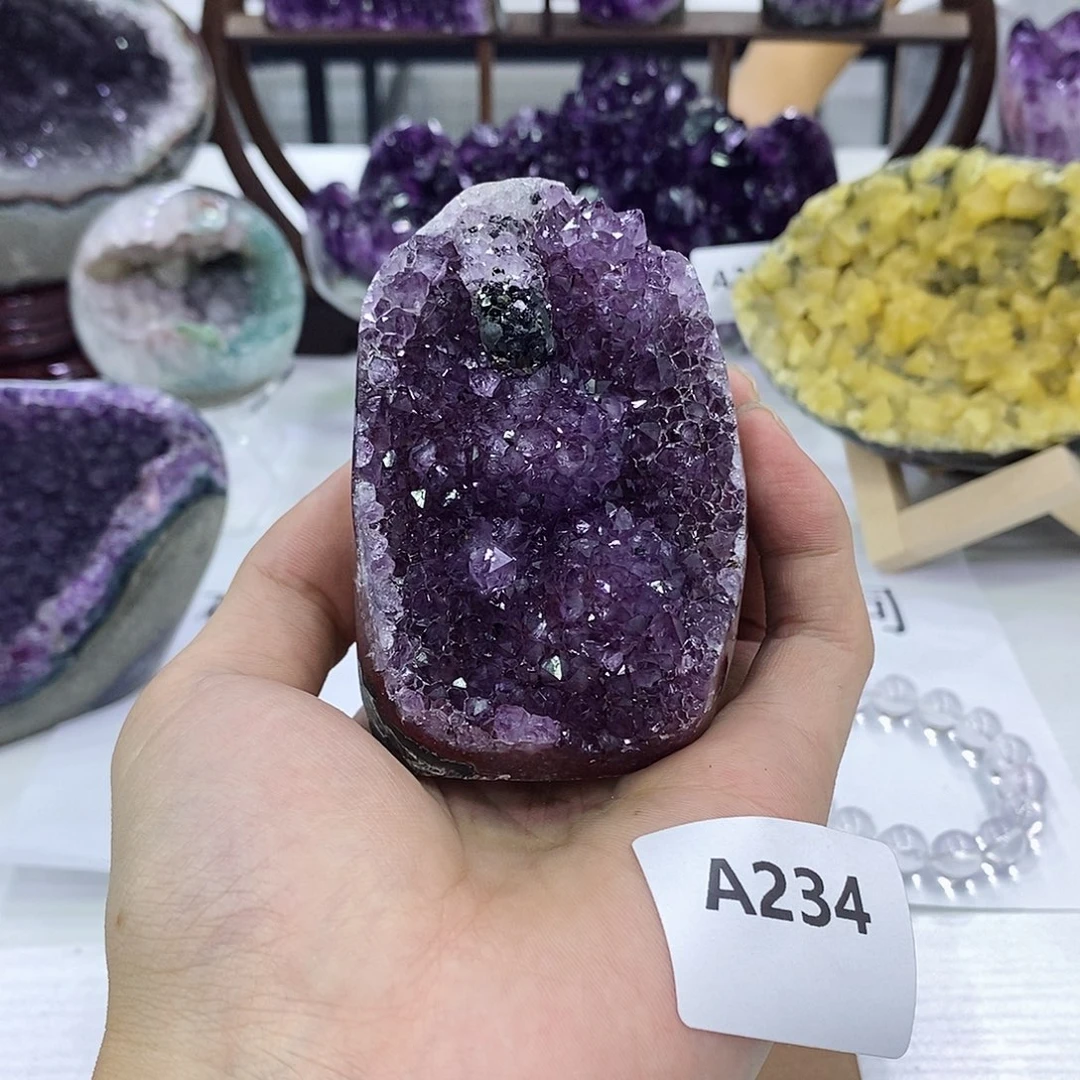 未镶嵌大型摆件（非配饰）紫晶