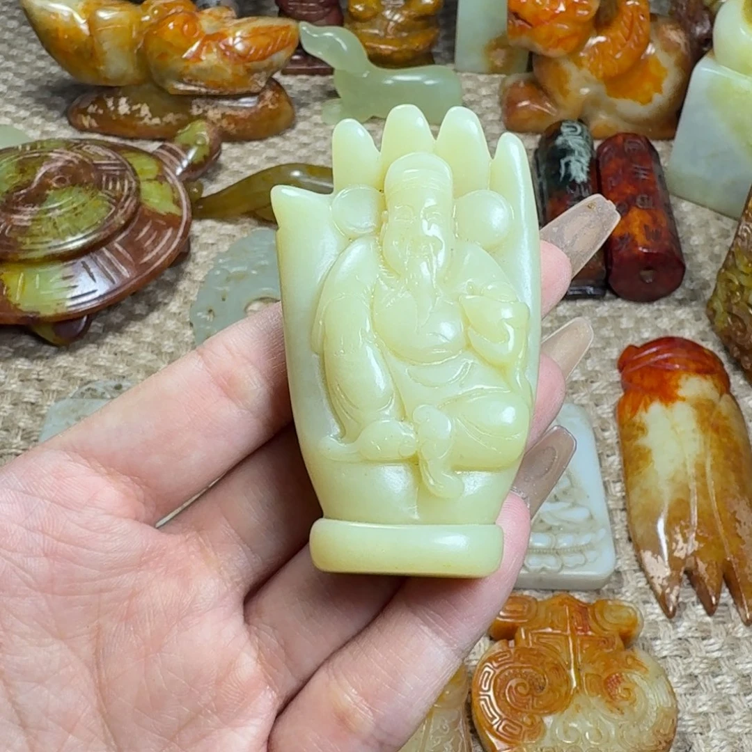 吊坠白玉菩提挂件