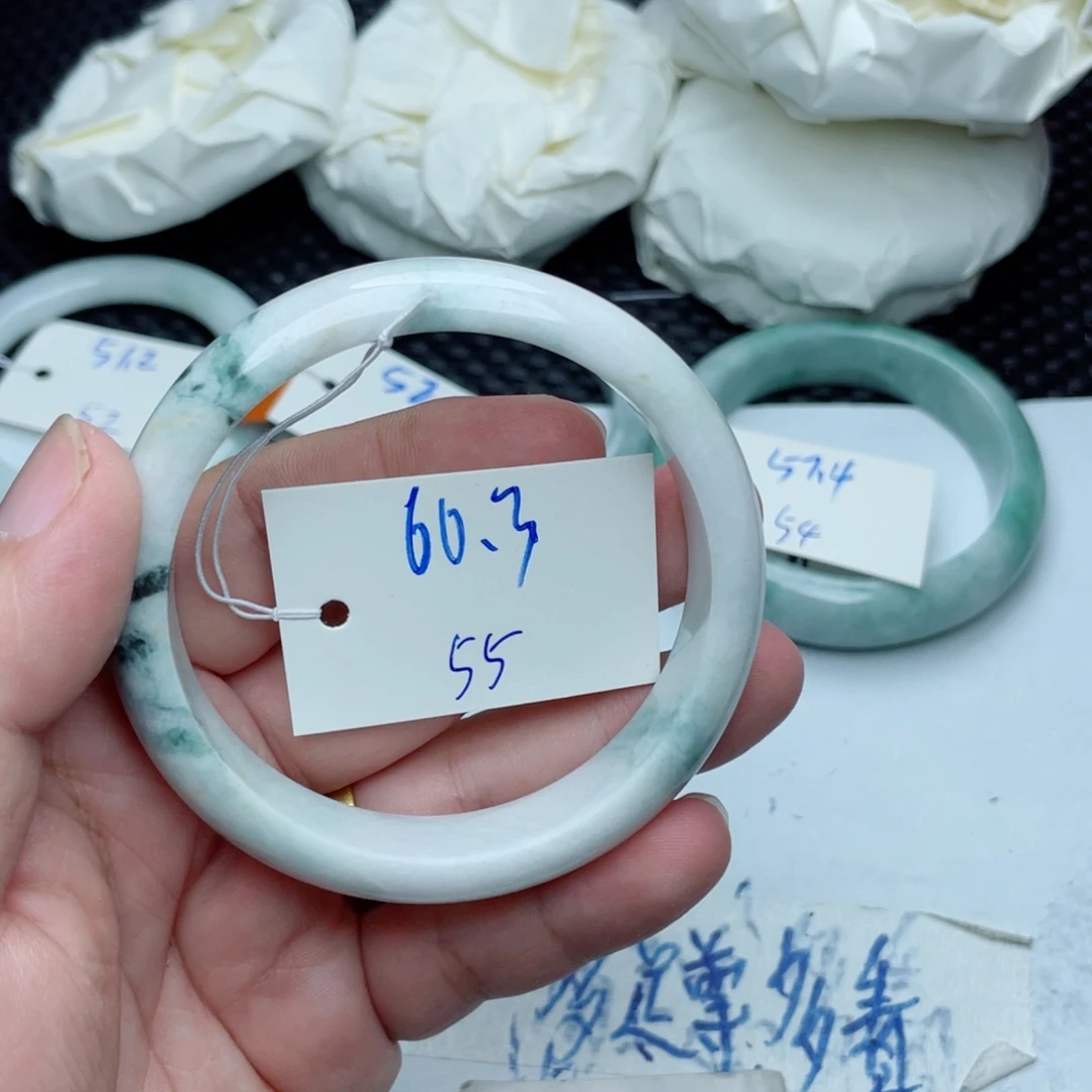 未镶嵌手镯翡翠翡翠手镯55