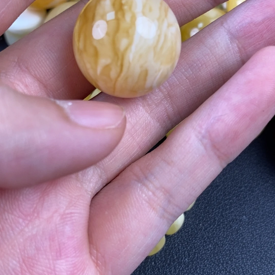 琥珀未镶嵌珠宝奇石瓷白虎皮千层10