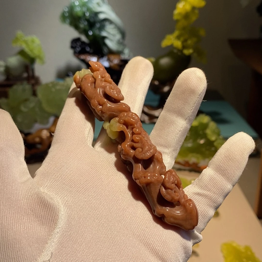 未镶嵌岫玉岫玉摆件岫玉摆件