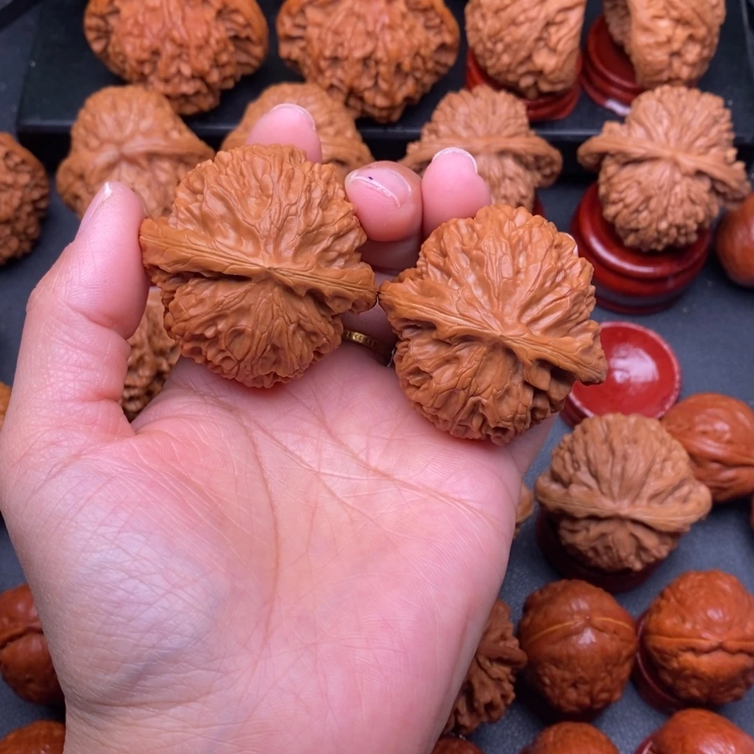 文玩核桃把件45宫灯