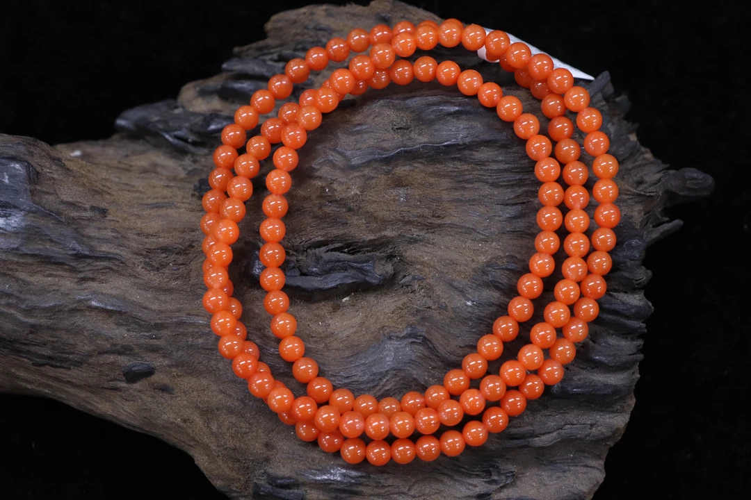 原矿无优化天然南红保山冷水河多圈5mm左右素圈