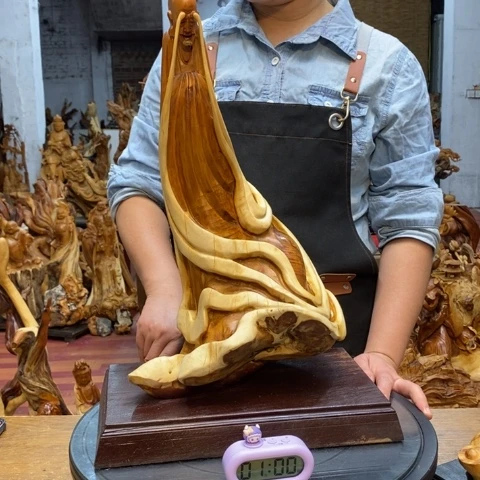 柏木秋*太行崖柏根雕