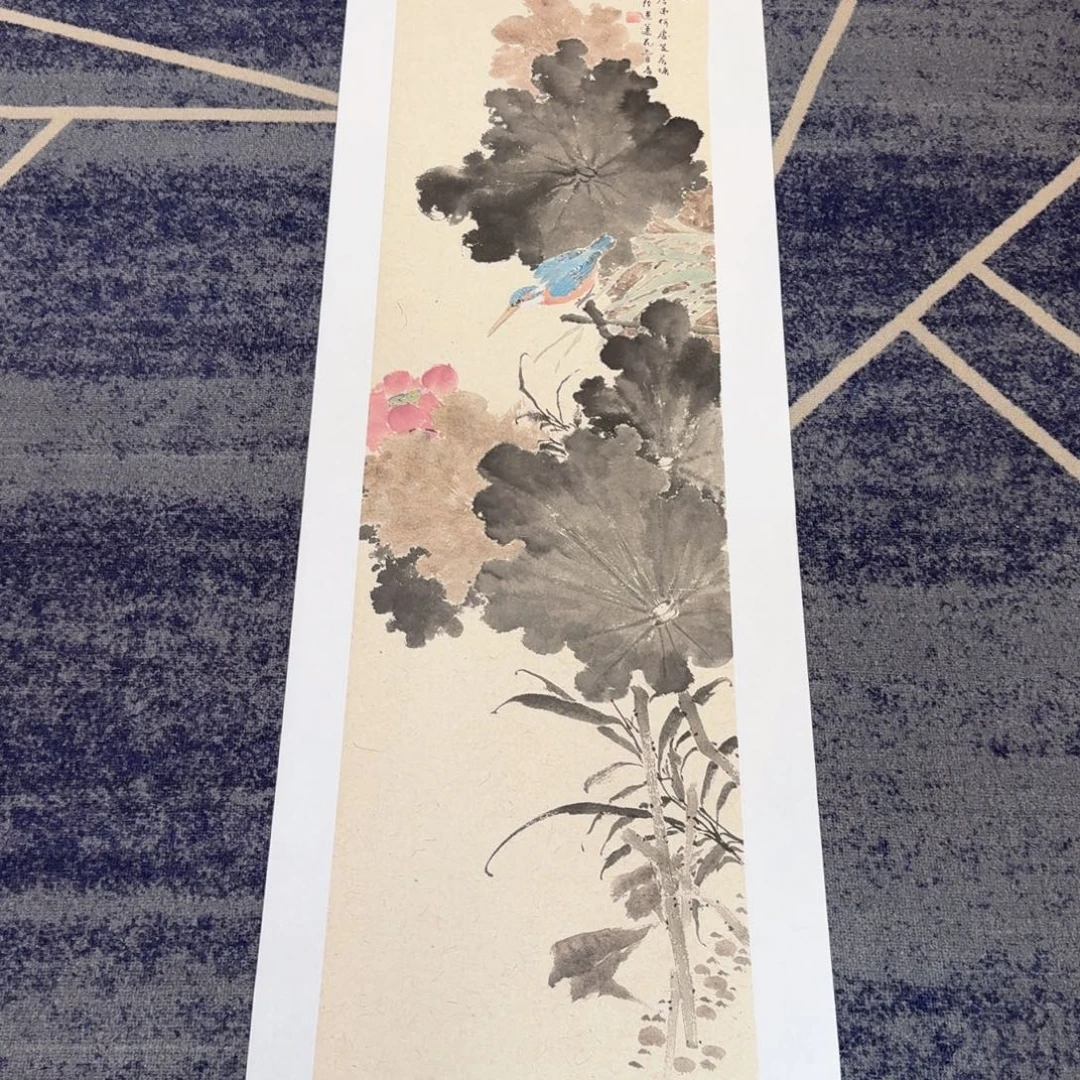 国画国画作品山水花鸟纯手绘