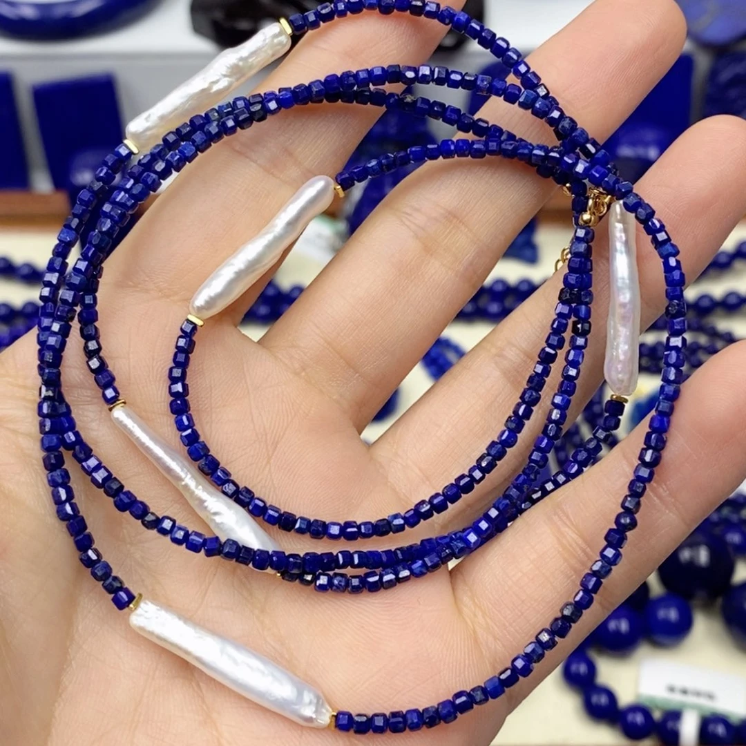 青金石颈饰未镶嵌