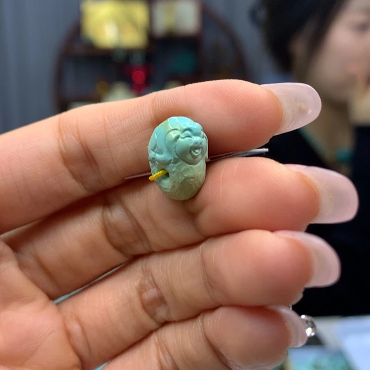 绿松石未镶嵌配饰