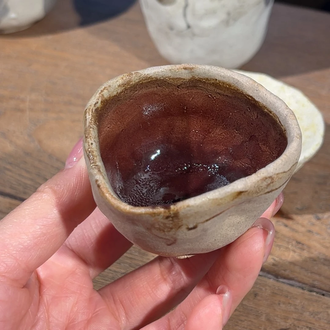 茶盏28手捏薄胎主人杯 哈哈哈