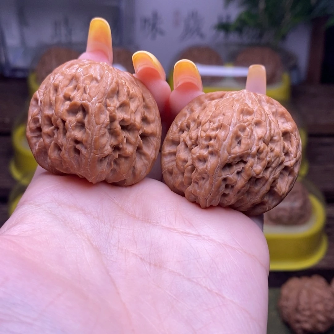 文玩核桃把件全品39尺山地磨盘1857