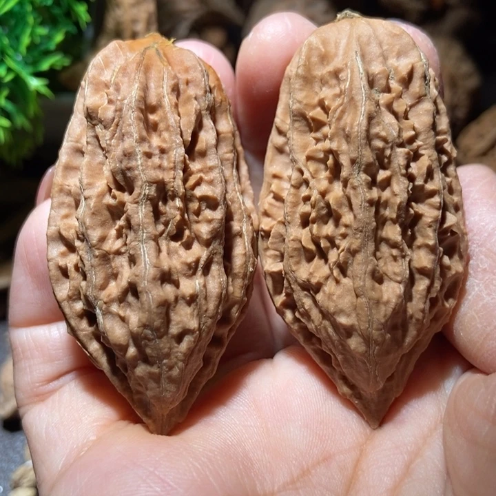 把件文玩核桃东北楸子小雪130