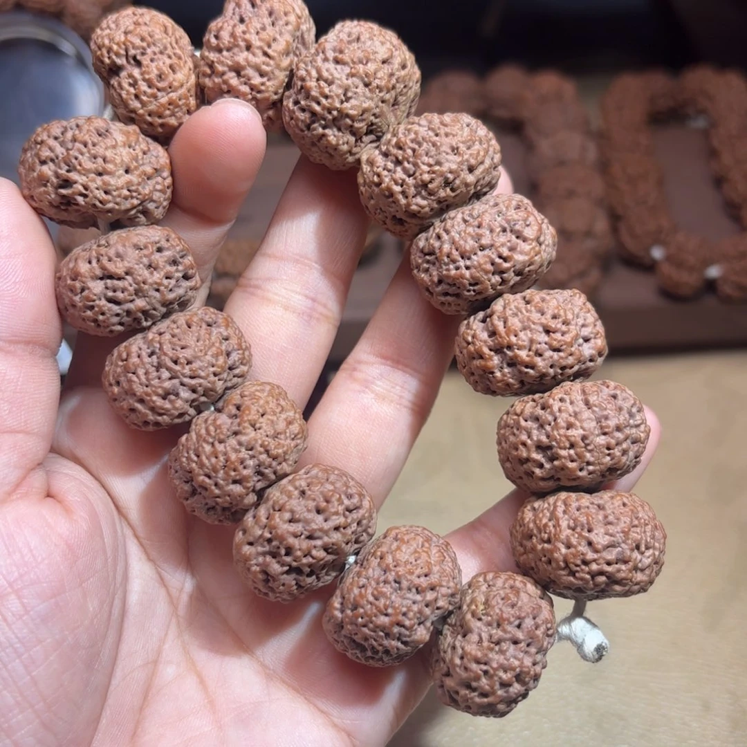 灰***鲸金刚菩提手串云端终结者24mm