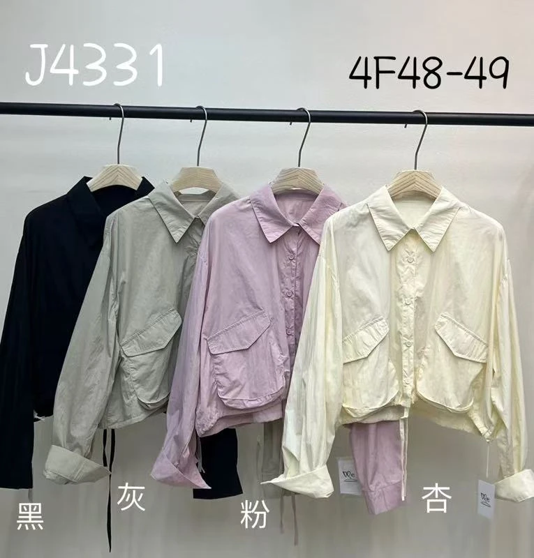 WE （4331）时尚百搭休闲衬衫  kc