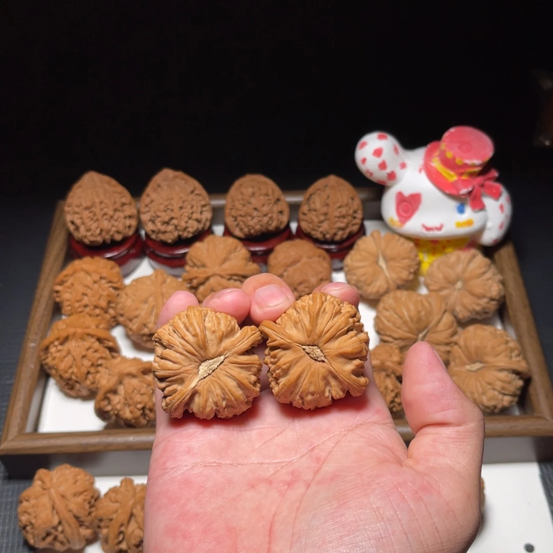 吊坠文玩核桃白狮子核桃尺寸44