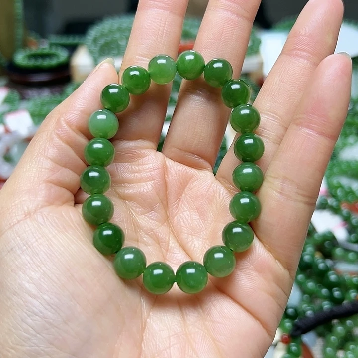 和田玉（碧玉）手串未镶嵌