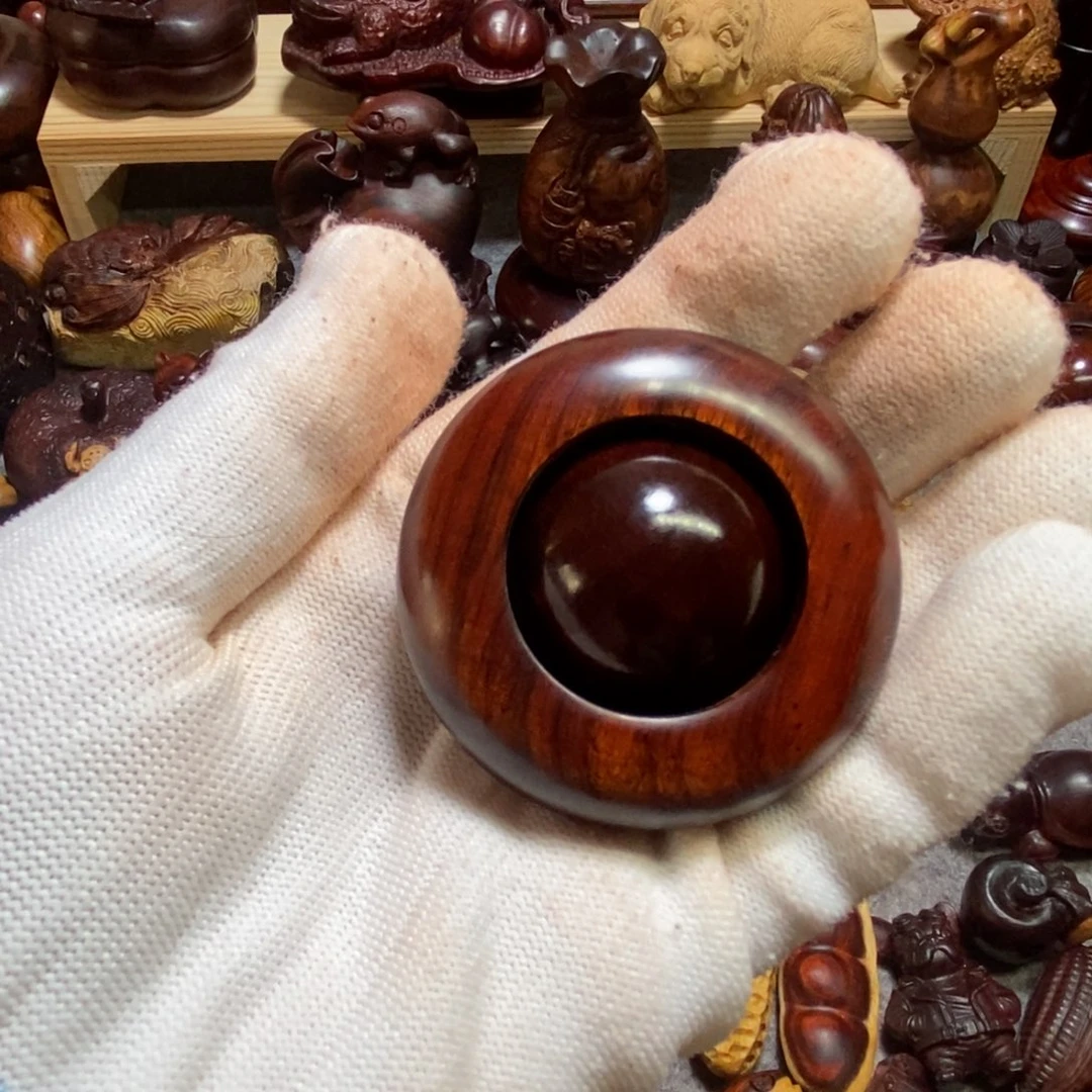 小叶紫檀手串/手链段光紫檀时来运转