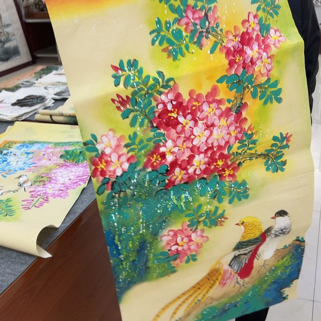国画国画手绘清风画院