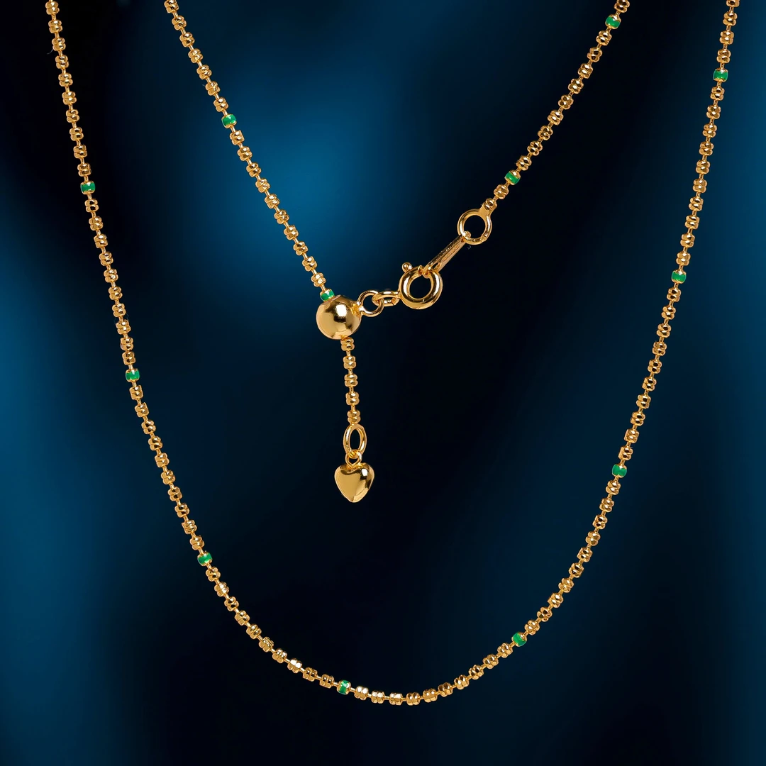 925银银制品 【桃总推荐】925银链豆豆链24寸@@SJ41219030