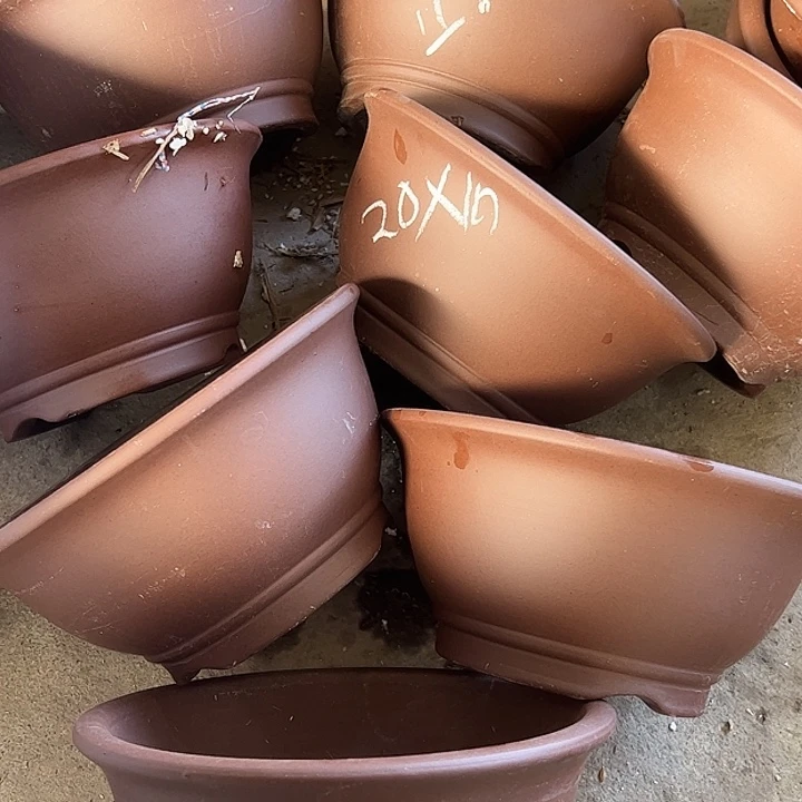 紫砂花盆紫砂处理20口径