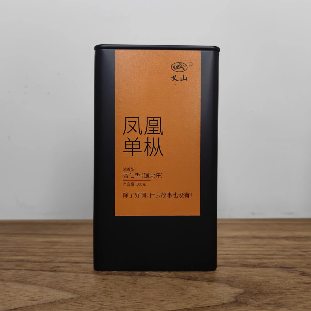 义山•杏仁香凤凰单枞乌岽锯朵仔炭焙浓香型一罐100克