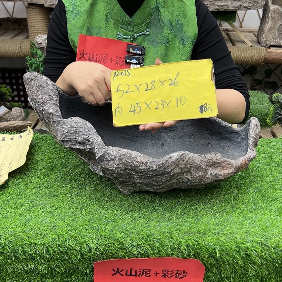 盆景异性花盆鱼缸p2-015