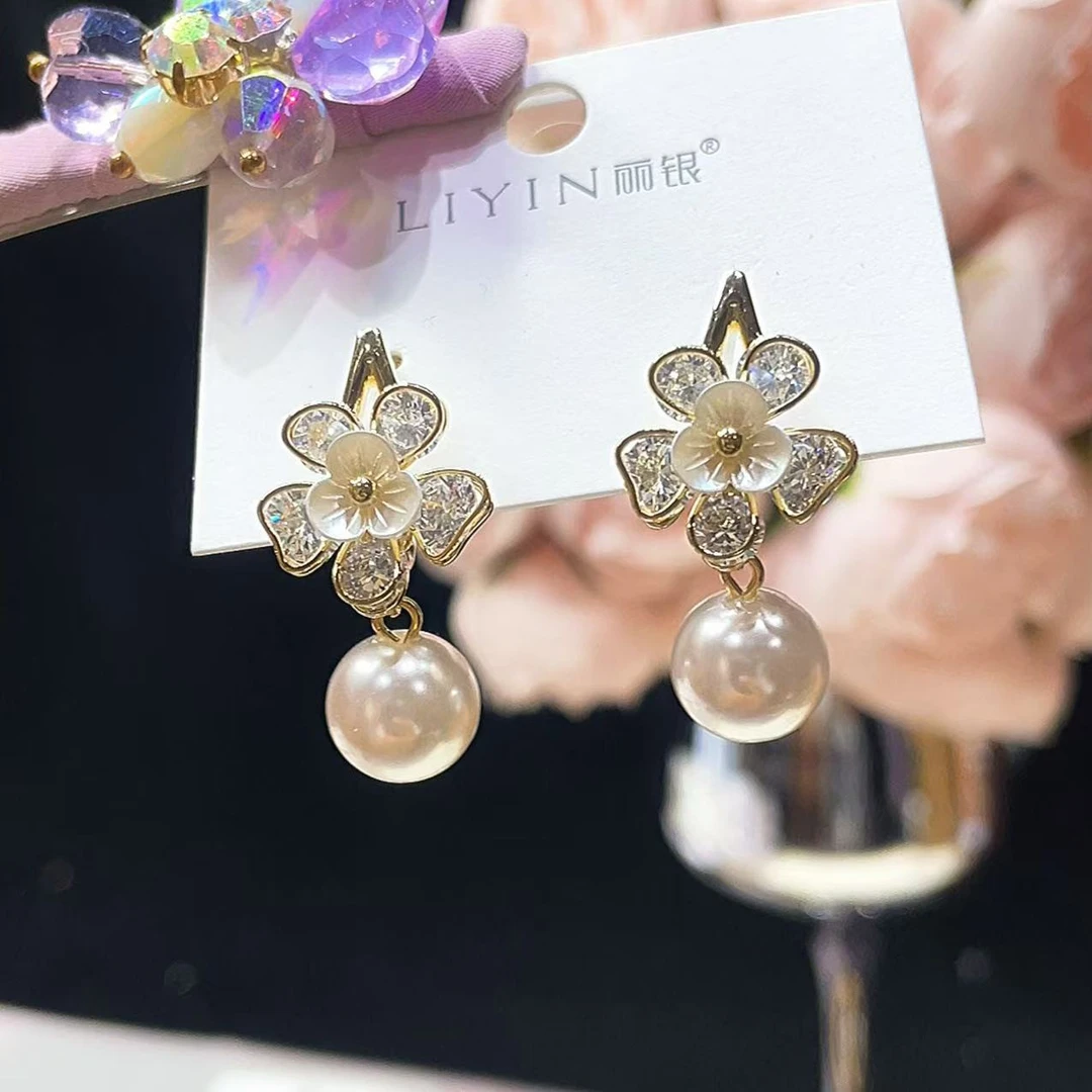 非金属仿珍珠耳饰 8.16熙柔高端耳饰集合链接Z0101-0150