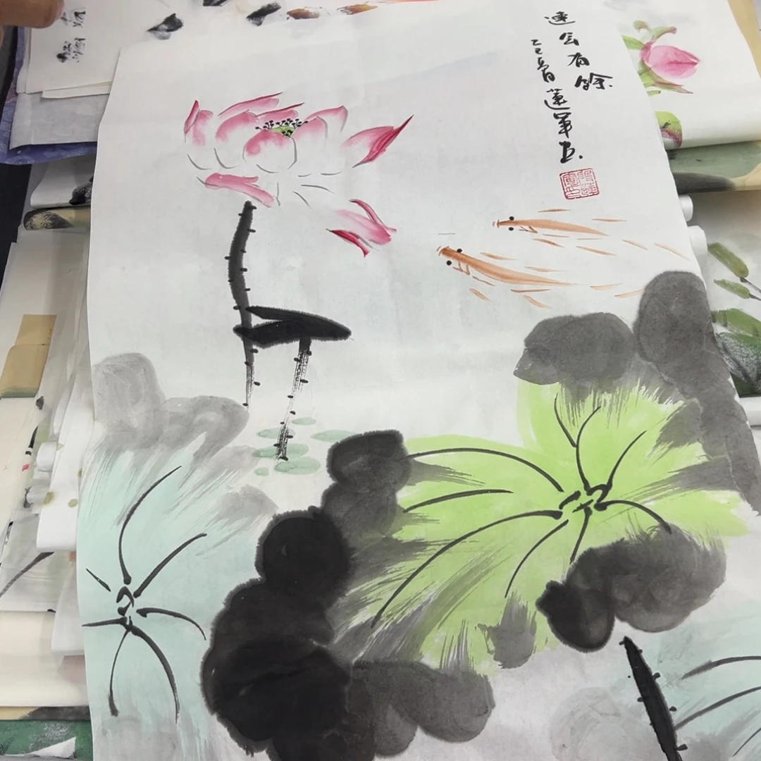 国画国画作品欣赏一下