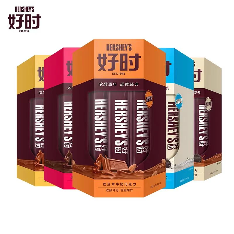 【直播拆个人单】好时巧克力浓醇可可曲奇奶香牛奶巧克力怀旧小零食