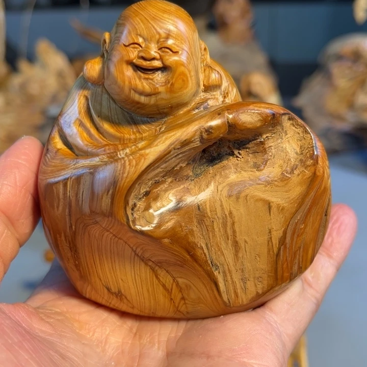 柏木（崖柏）根雕工艺摆件