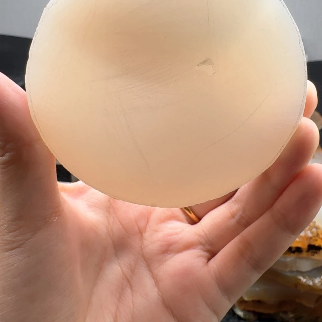 黑***士定制玛瑙定制平安扣 45