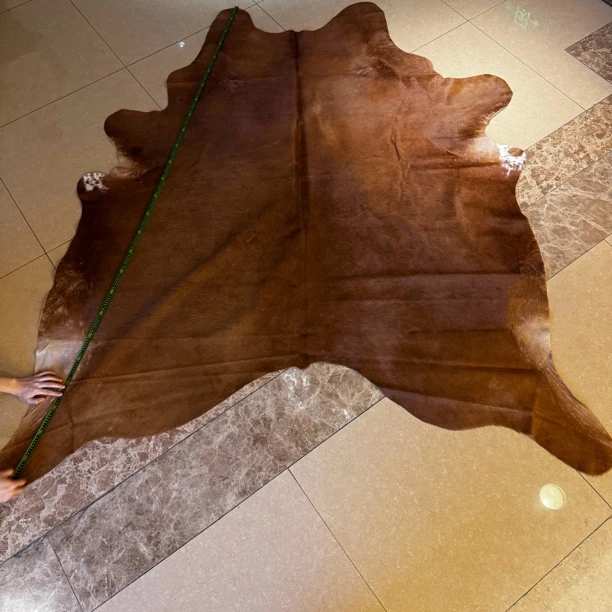 【本尼家】P73 265*220cm专拍牛皮地毯家用轻奢手工