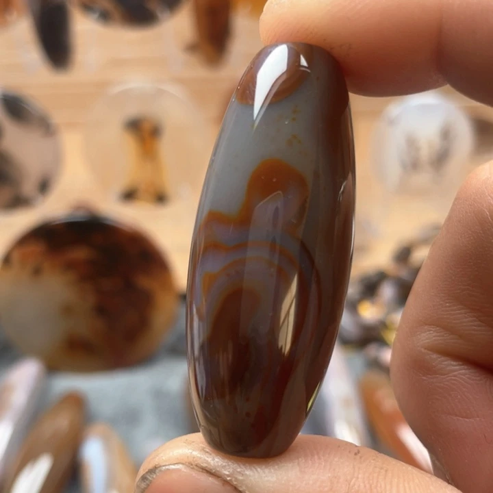 玛瑙/玉髓吊坠(不含链)未镶嵌