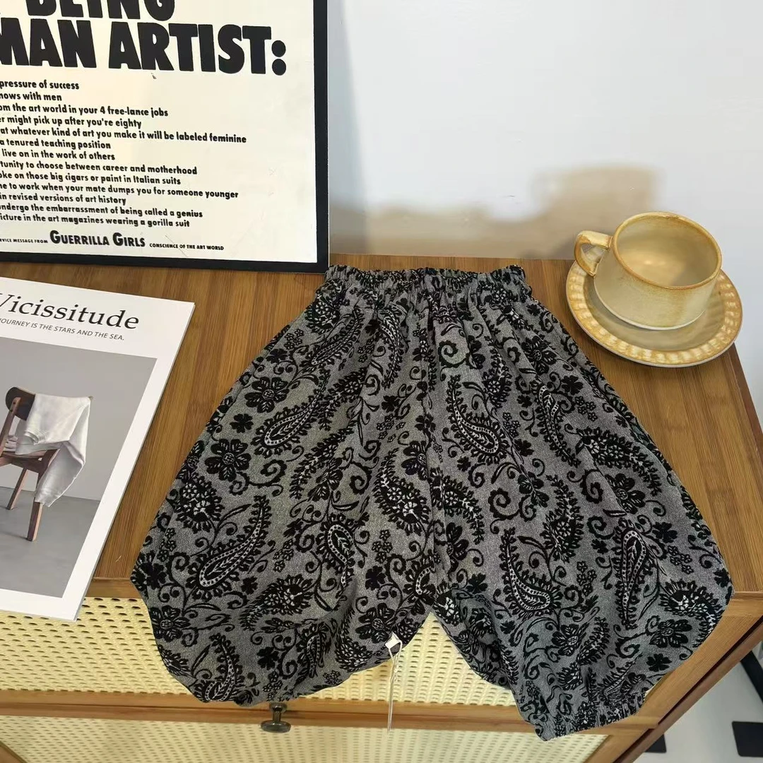 【冰冰凉凉】夏季韩版新款冰感宽松亲子休闲裤防蚊裤