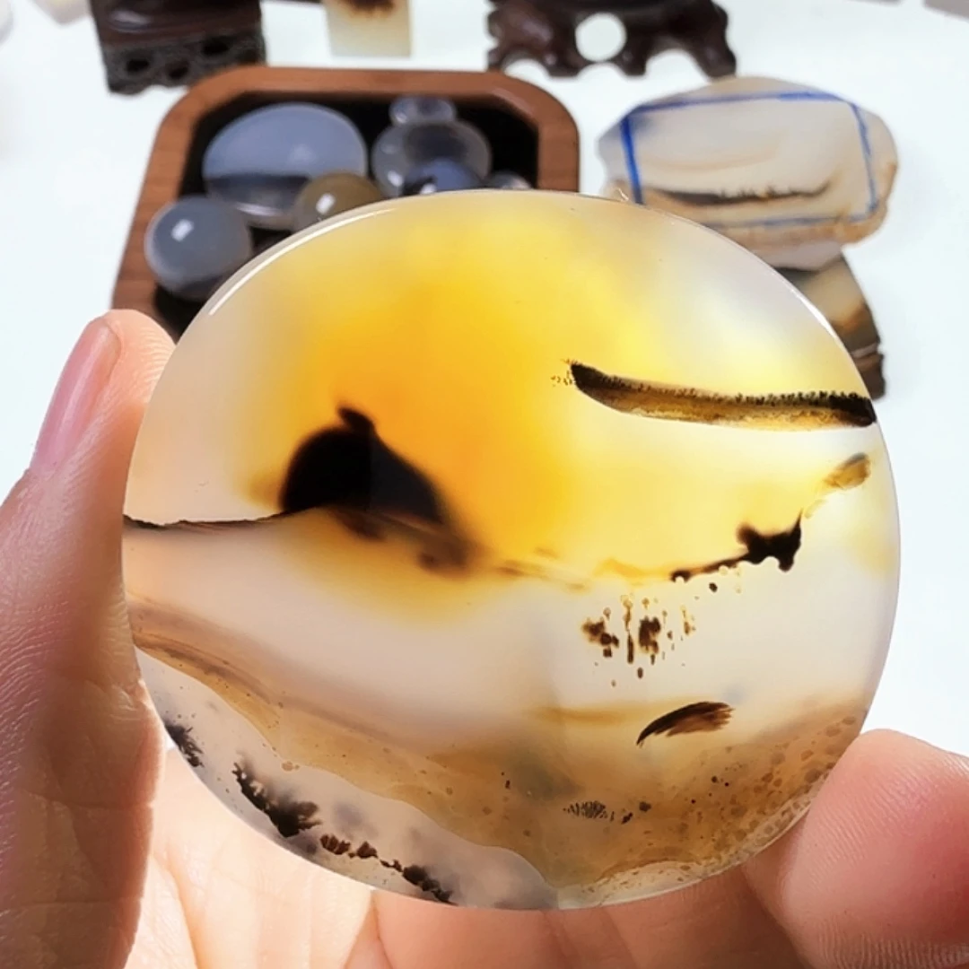 玛瑙/玉髓未镶嵌珠宝半成品