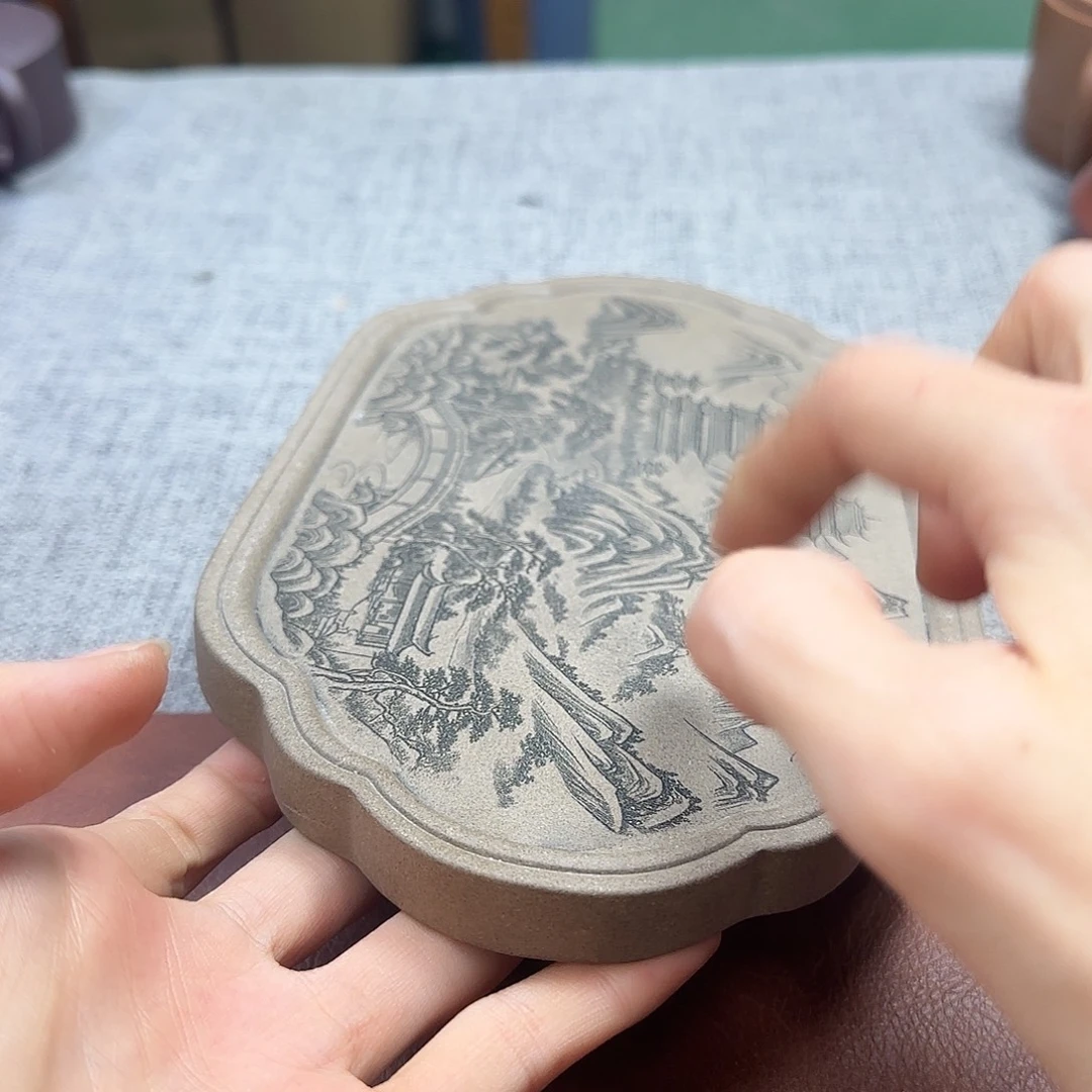 紫砂茶壶民间手艺人全手工制作