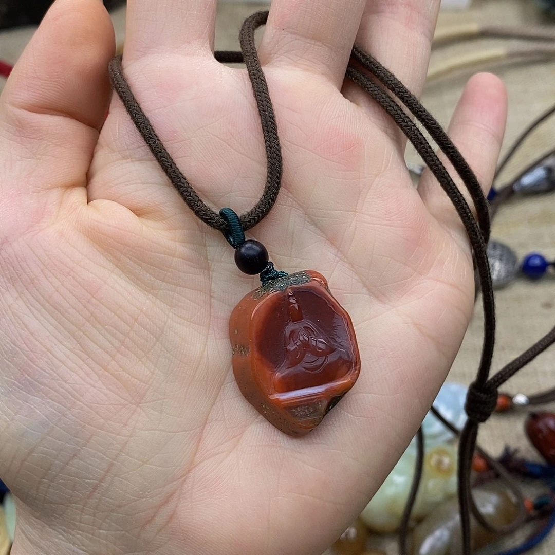 南红玛瑙颈饰未镶嵌s****°