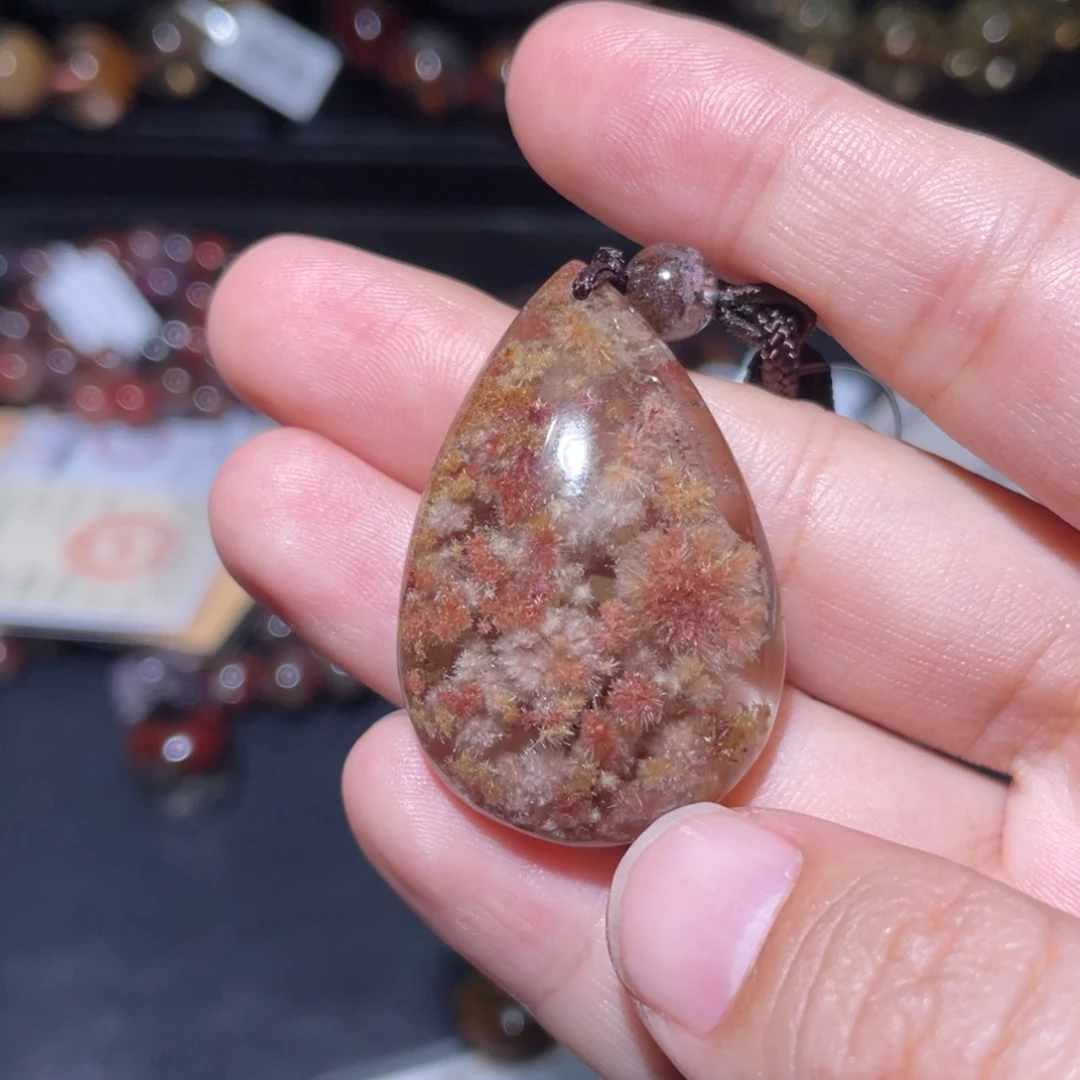 吊坠未镶嵌水晶✨****?钛晶花吊坠