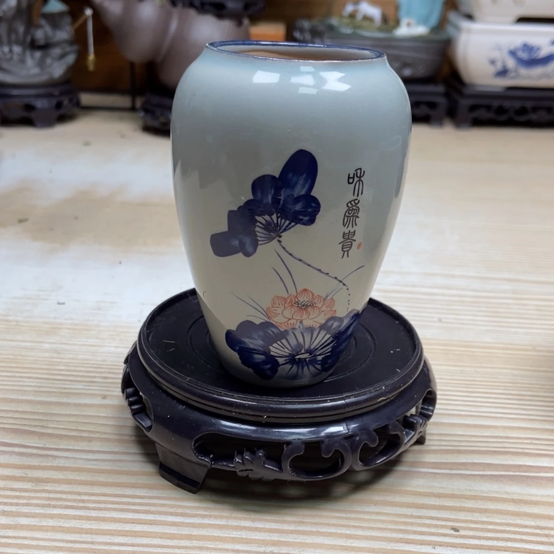 瓷片陶瓷花盆陶瓷艺术