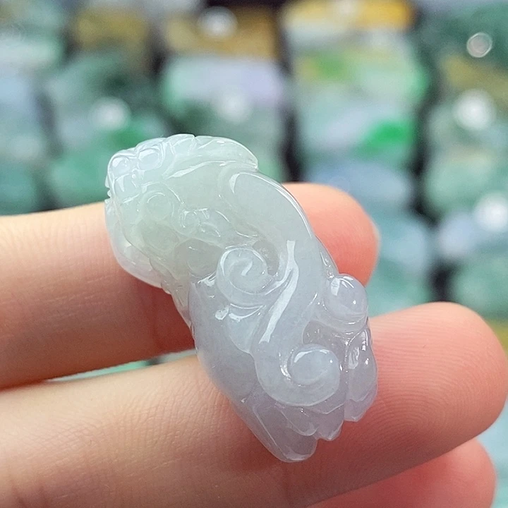 颈饰未镶嵌翡翠天然