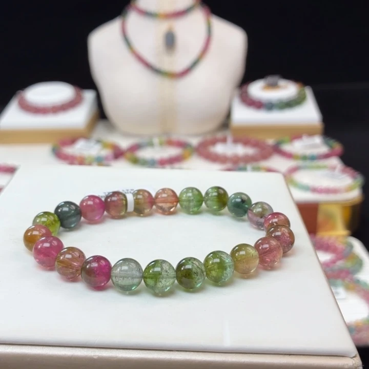 手链未镶嵌碧玺8.8mm±