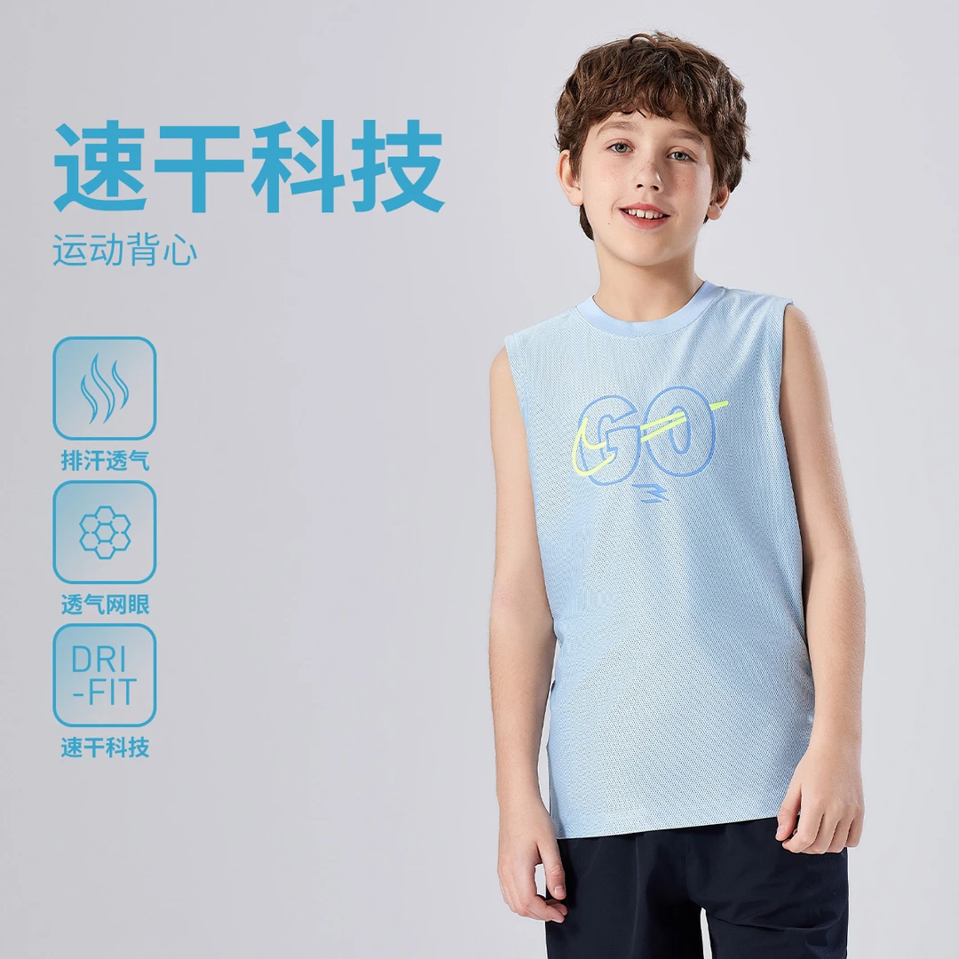 NIKE 3BRAND运动休闲宽松儿童夏季无袖背心RWB-TT-1248