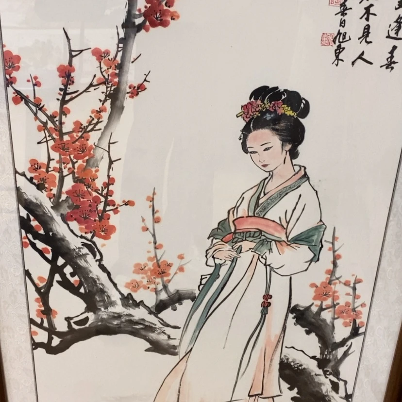 【闪购商品】国画手绘国画带框