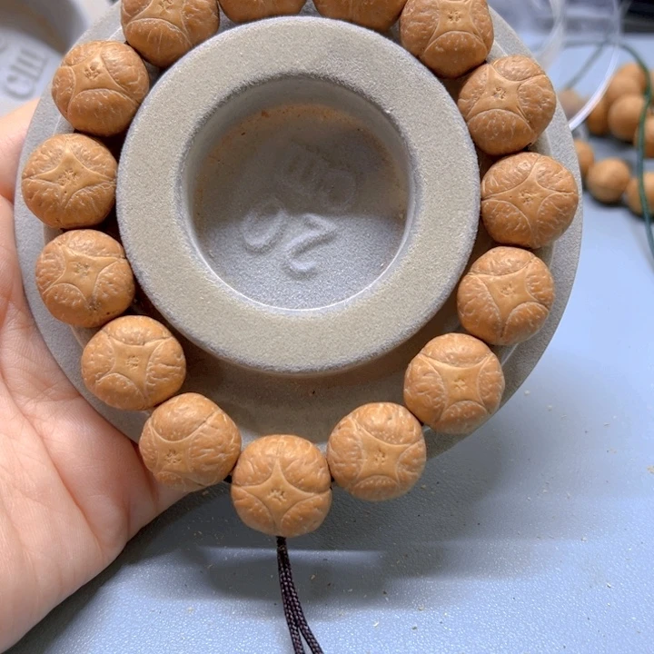 手串凤眼菩提17麒麟，9@6134